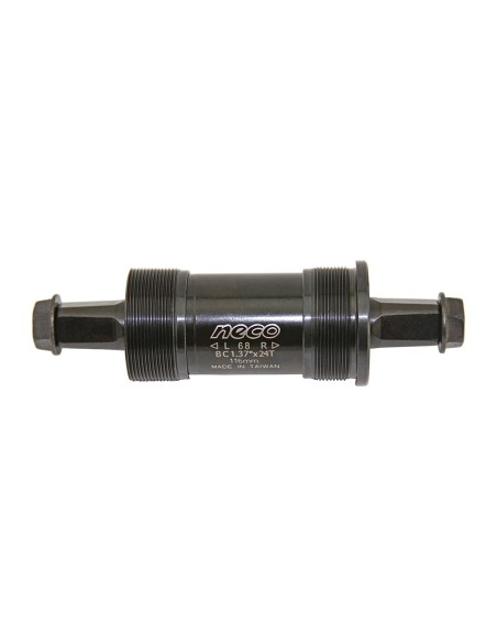 Bottom Bracket Cartridge Square Set 68mm 116mm Black.